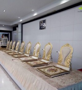 เช่าโต๊ะหมู่บูชา อาสนะ เวทีสงฆ์